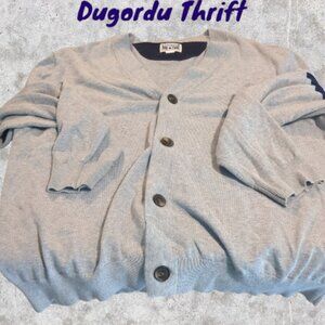 Converse All Star Vintage XXL Cardigan Sweatshirt 100% Cotton